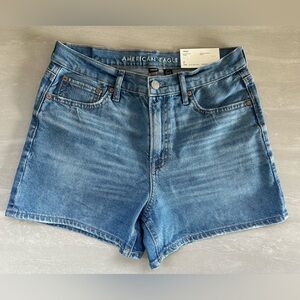 American Eagle Light Blue Denim Jeans Súper High Rise 87%cotton